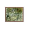 Picture of Vincent Van Gogh's River Bank In Springtime (1887) _GroupedProduct_Rectangle_Landscape_Framed_Matted_