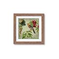 Picture of Tangerine Vintage Bird _GroupedProduct_Square_Framed_Matted_
