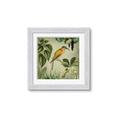 Picture of Yellow Nostalgic Tropical Birds _GroupedProduct_Square_Framed_Matted_