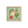 Picture of Tropical Paradise Cockatoos Bird _GroupedProduct_Square_Framed_Matted_