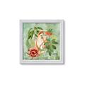Picture of Tropical Paradise Cockatoos Bird _GroupedProduct_Square_Framed_Matted_