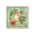 Picture of Tropical Paradise Cockatoos Bird _GroupedProduct_Square_Framed_Matted_