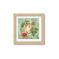 Picture of Tropical Paradise Cockatoos Bird _GroupedProduct_Square_Framed_Matted_