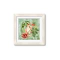 Picture of Tropical Paradise Cockatoos Bird _GroupedProduct_Square_Framed_Matted_