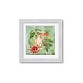 Picture of Tropical Paradise Cockatoos Bird _GroupedProduct_Square_Framed_Matted_