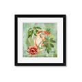Picture of Tropical Paradise Cockatoos Bird _GroupedProduct_Square_Framed_Matted_