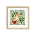 Picture of Tropical Paradise Cockatoos Bird _GroupedProduct_Square_Framed_Matted_