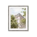 Picture of Paris in Green Spring _GroupedProduct_Rectangle_Portrait_Photography _GroupedProduct_Rectangle_Portrait_Framed_Matted_