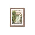 Picture of Pastel Green Door in Spring _GroupedProduct_Rectangle_Portrait_Photography _GroupedProduct_Rectangle_Portrait_Framed_Matted_