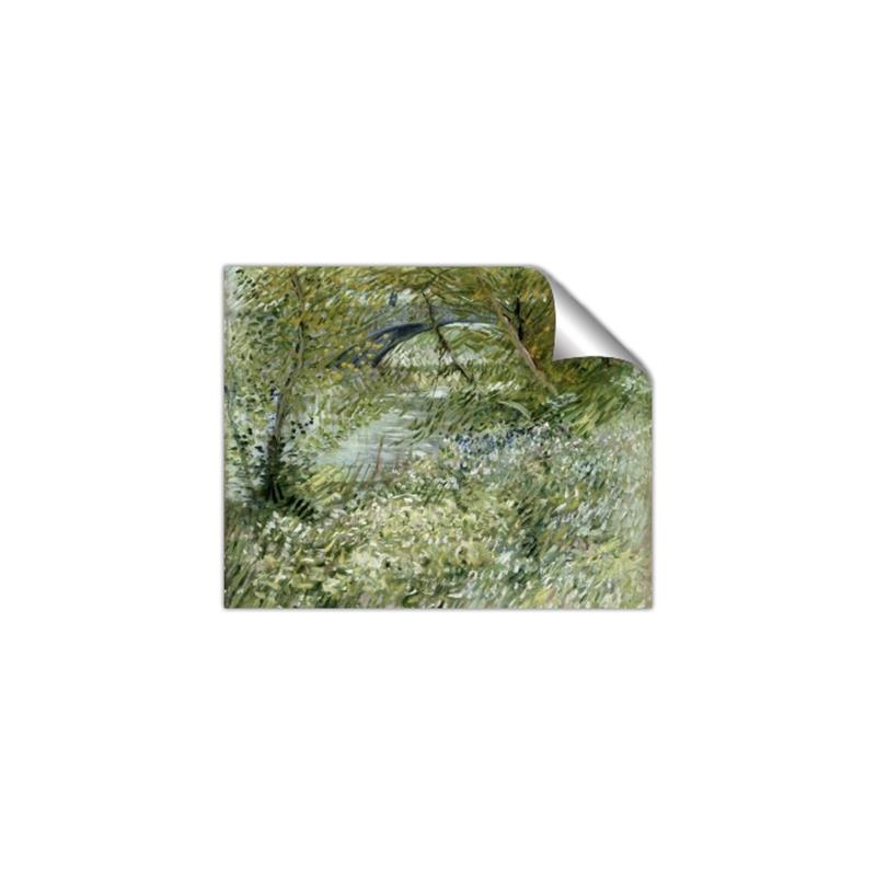 Picture of Vincent Van Gogh's River Bank In Springtime (1887) _GroupedProduct_Rectangle_Landscape_Unframed_Print_Only_