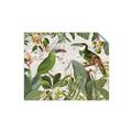 Picture of Green Nostalgic Tropical Birds _GroupedProduct_Rectangle_Landscape_Unframed_Print_Only_