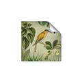 Picture of Yellow Nostalgic Tropical Birds _GroupedProduct_Square_Unframed_Print_Only_