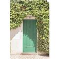 Picture of Green Door with Lush Leaves _GroupedProduct_Rectangle_Portrait_Photography _GroupedProduct_Rectangle_Portrait_Unframed_Print_Only_