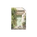 Picture of Pastel Green Door in Spring _GroupedProduct_Rectangle_Portrait_Photography _GroupedProduct_Rectangle_Portrait_Unframed_Print_Only_