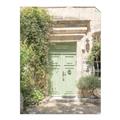 Picture of Pastel Green Door in Spring _GroupedProduct_Rectangle_Portrait_Photography _GroupedProduct_Rectangle_Portrait_Unframed_Print_Only_