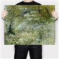 Picture of Vincent Van Gogh's River Bank In Springtime (1887) _GroupedProduct_Rectangle_Landscape_Canvas_