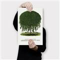 Picture of Kilmarnock Weeping Willow Tree Lithograph _GroupedProduct_Rectangle_Portrait_Canvas_