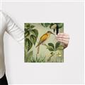 Picture of Yellow Nostalgic Tropical Birds _GroupedProduct_Square_Canvas_