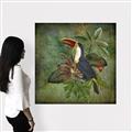 Picture of Tropical Paradise Toucan Bird _GroupedProduct_Square_Canvas_
