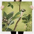 Picture of Vintage Tropical Birds I _GroupedProduct_Square_Canvas_