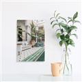 Picture of Green Hotel Pool _GroupedProduct_Rectangle_Portrait_Photography _GroupedProduct_Rectangle_Portrait_Canvas_