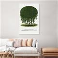 Picture of Kilmarnock Weeping Willow Tree Lithograph _GroupedProduct_Rectangle_Portrait_Canvas_