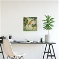 Picture of Yellow Nostalgic Tropical Birds _GroupedProduct_Square_Canvas_