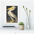 Picture of Vintage White Pelican _GroupedProduct_Rectangle_Portrait_Canvas_