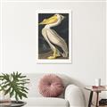 Picture of Vintage White Pelican _GroupedProduct_Rectangle_Portrait_Canvas_