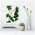 Picture of Nostalgic Green Murgrona Leaves _GroupedProduct_Rectangle_Portrait_Canvas_