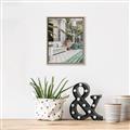 Picture of Green Hotel Pool _GroupedProduct_Rectangle_Portrait_Photography _GroupedProduct_Rectangle_Portrait_Canvas_Framed_