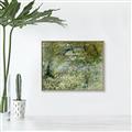 Picture of Vincent Van Gogh's River Bank In Springtime (1887) _GroupedProduct_Rectangle_Landscape_Canvas_Framed_