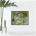 Picture of Vincent Van Gogh's River Bank In Springtime (1887) _GroupedProduct_Rectangle_Landscape_Canvas_Framed_