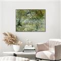 Picture of Vincent Van Gogh's River Bank In Springtime (1887) _GroupedProduct_Rectangle_Landscape_Canvas_Framed_