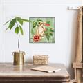 Picture of Tropical Paradise Cockatoos Bird _GroupedProduct_Square_Canvas_Framed_