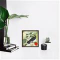 Picture of Tropical Paradise Birds Garden _GroupedProduct_Square_Canvas_Framed_