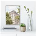 Picture of Paris in Green Spring _GroupedProduct_Rectangle_Portrait_Photography _GroupedProduct_Rectangle_Portrait_Canvas_Framed_