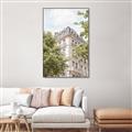 Picture of Paris in Green Spring _GroupedProduct_Rectangle_Portrait_Photography _GroupedProduct_Rectangle_Portrait_Canvas_Framed_