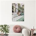 Picture of Green Hotel Pool _GroupedProduct_Rectangle_Portrait_Photography _GroupedProduct_Rectangle_Portrait_Unframed_Print_Only_