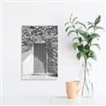 Picture of Green Door with Lush Leaves _GroupedProduct_Rectangle_Portrait_Photography _GroupedProduct_Rectangle_Portrait_Unframed_Print_Only_