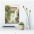 Picture of Pastel Green Door in Spring _GroupedProduct_Rectangle_Portrait_Photography _GroupedProduct_Rectangle_Portrait_Unframed_Print_Only_