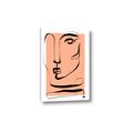 Picture of Peach Portait Line Art _GroupedProduct_Rectangle_Portrait_Canvas_