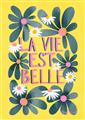 Picture of La Vie Est Belle Foliage _GroupedProduct_Rectangle_Portrait_Unframed_Print_Only_