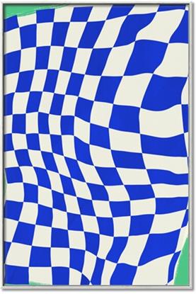Picture of Blue Checkered Symphony