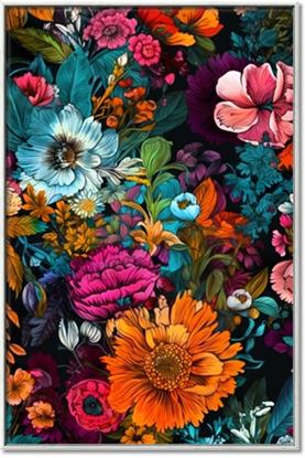 Picture of Chromatic Meadow of Flowers