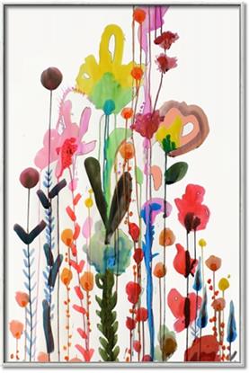 Picture of Eclectic Floral Canvas I