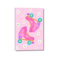 Picture of Pink Roller Skates _GroupedProduct_Rectangle_Portrait_Canvas_