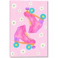 Picture of Pink Roller Skates _GroupedProduct_Rectangle_Portrait_Canvas_
