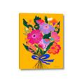 Picture of Red Chromatic Flowers _GroupedProduct_Rectangle_Portrait_Canvas_