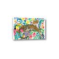 Picture of Vibrant Fusion Jaguar _GroupedProduct_Rectangle_Landscape_Canvas_